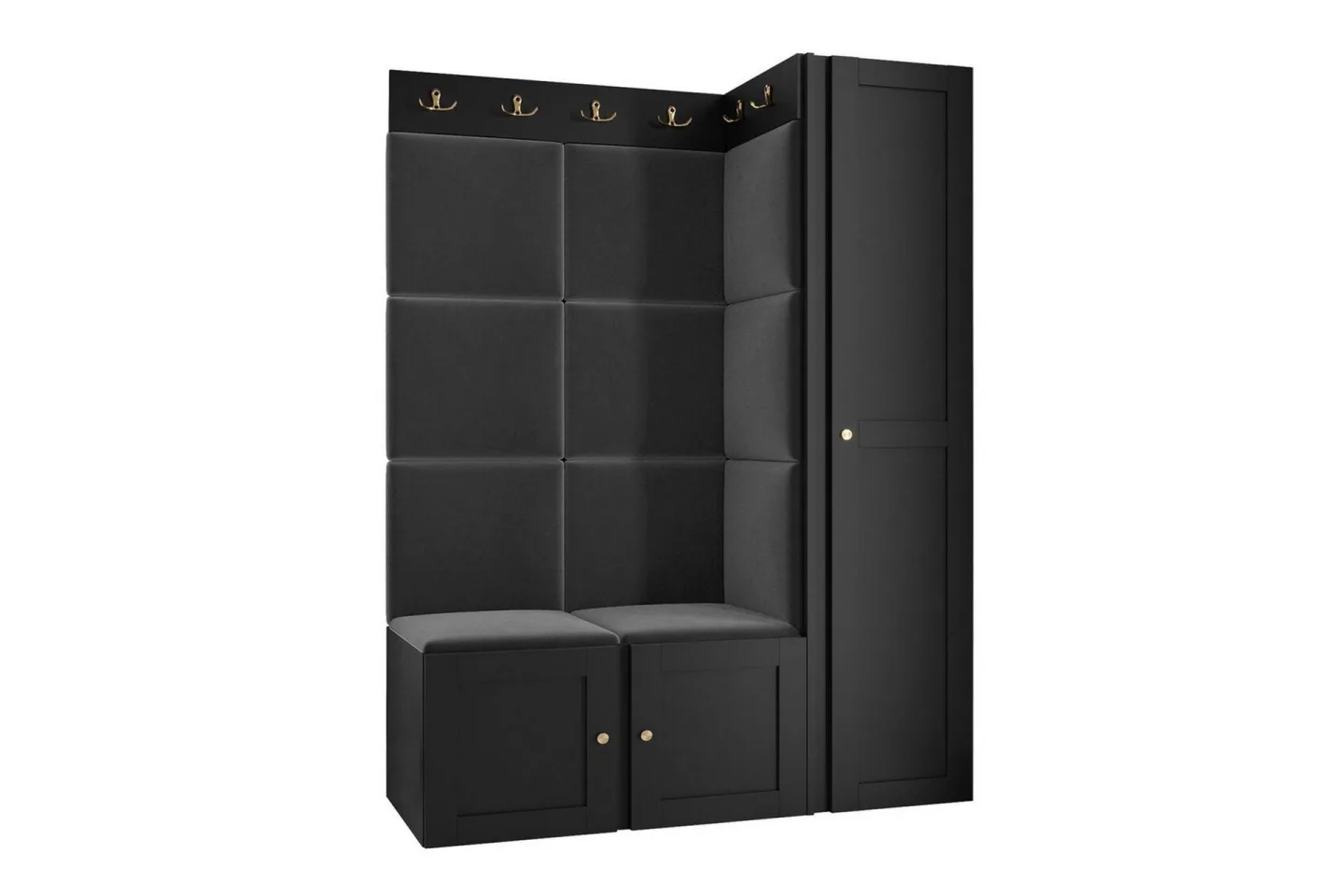 Dunvegan Highboard Black -