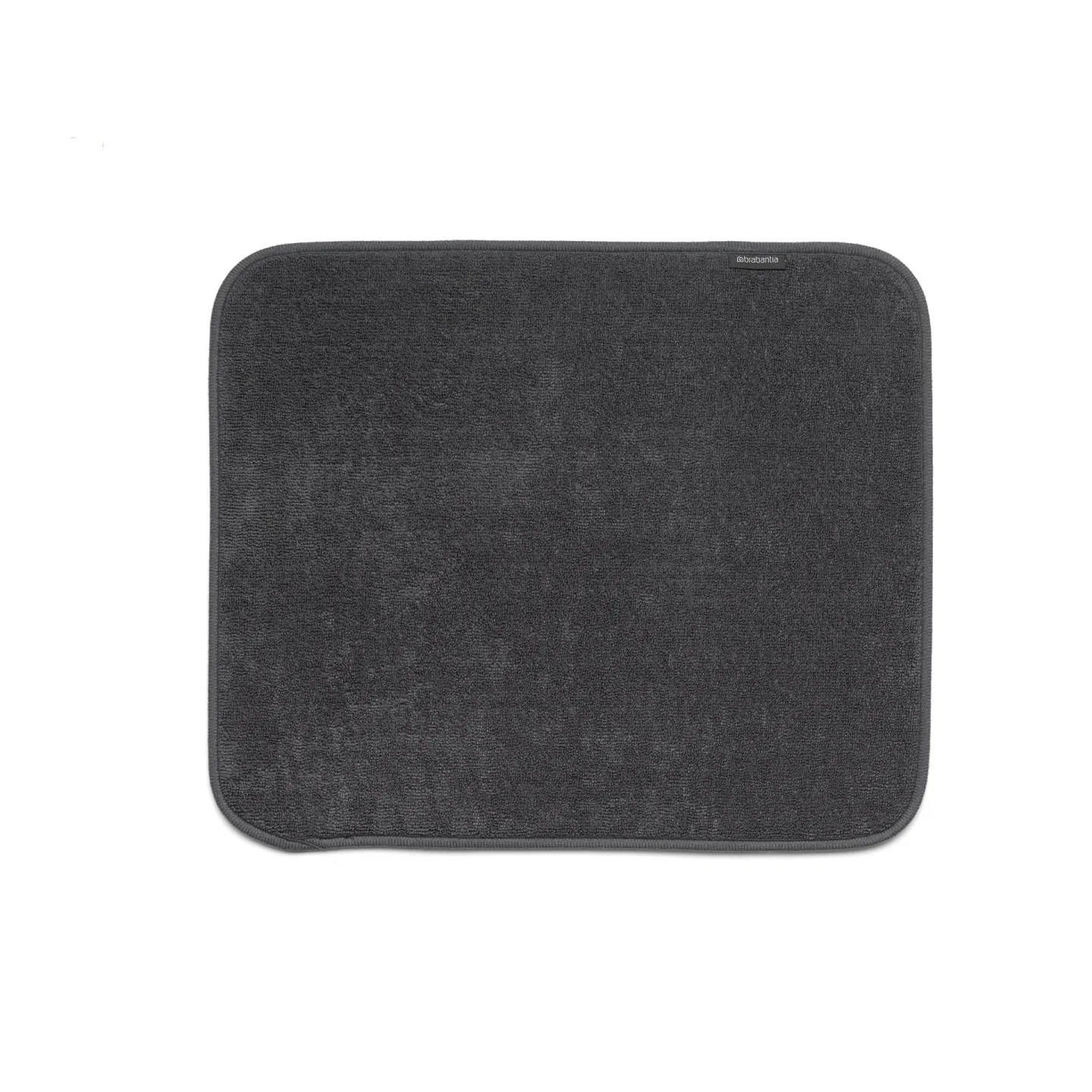 Brabantia Sinkside Geschirrunterlage Mikrofaser 47 x 40cm Dunkelgrau