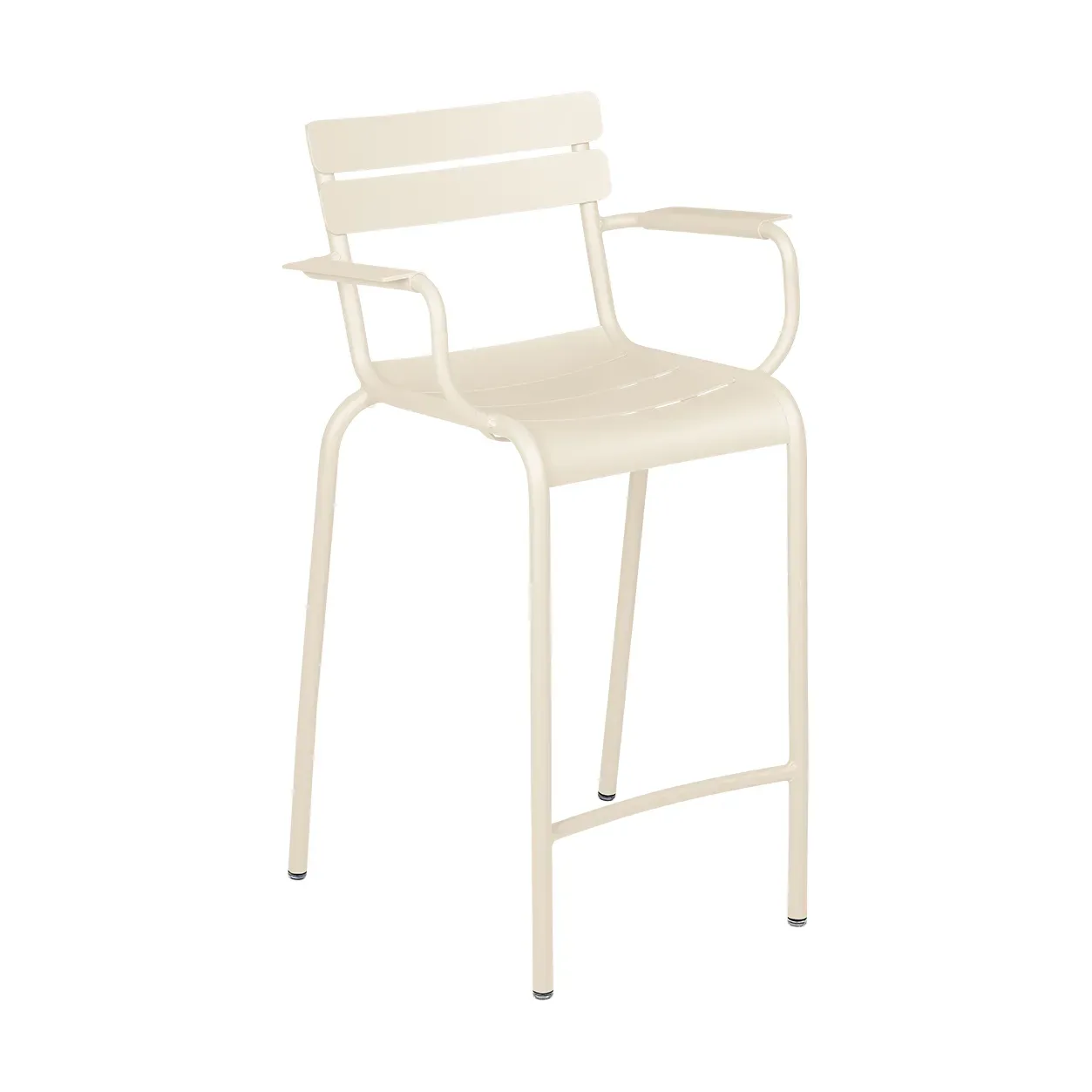 Fermob Luxembourg barstol med armstöd Latte beige (beige)