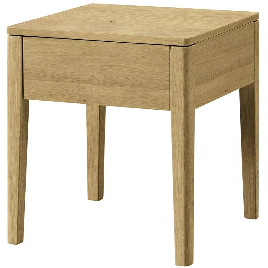 Hasena Nachttisch Castello Braun Holz 43 cm - Farbe: Eiche