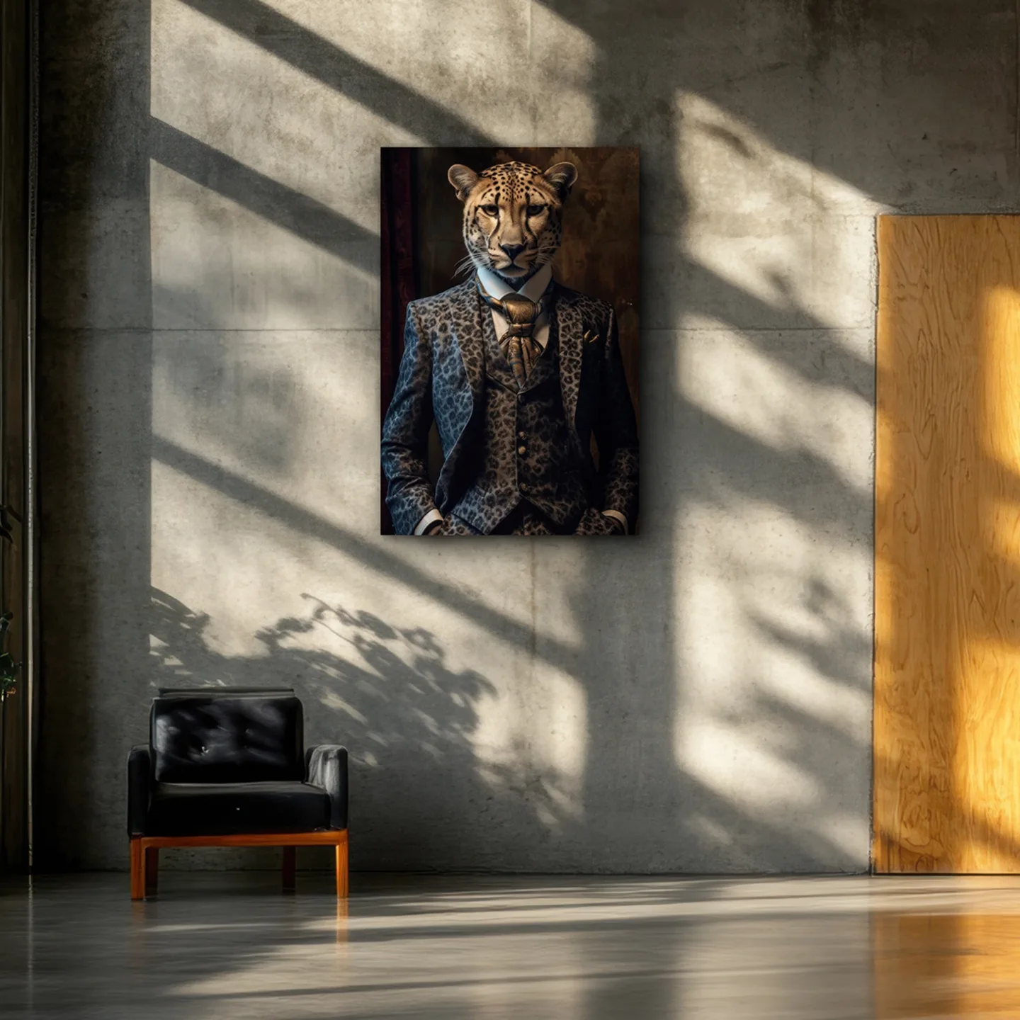image LAND Alubild Stylish Cheetah | Schubiger Möbel