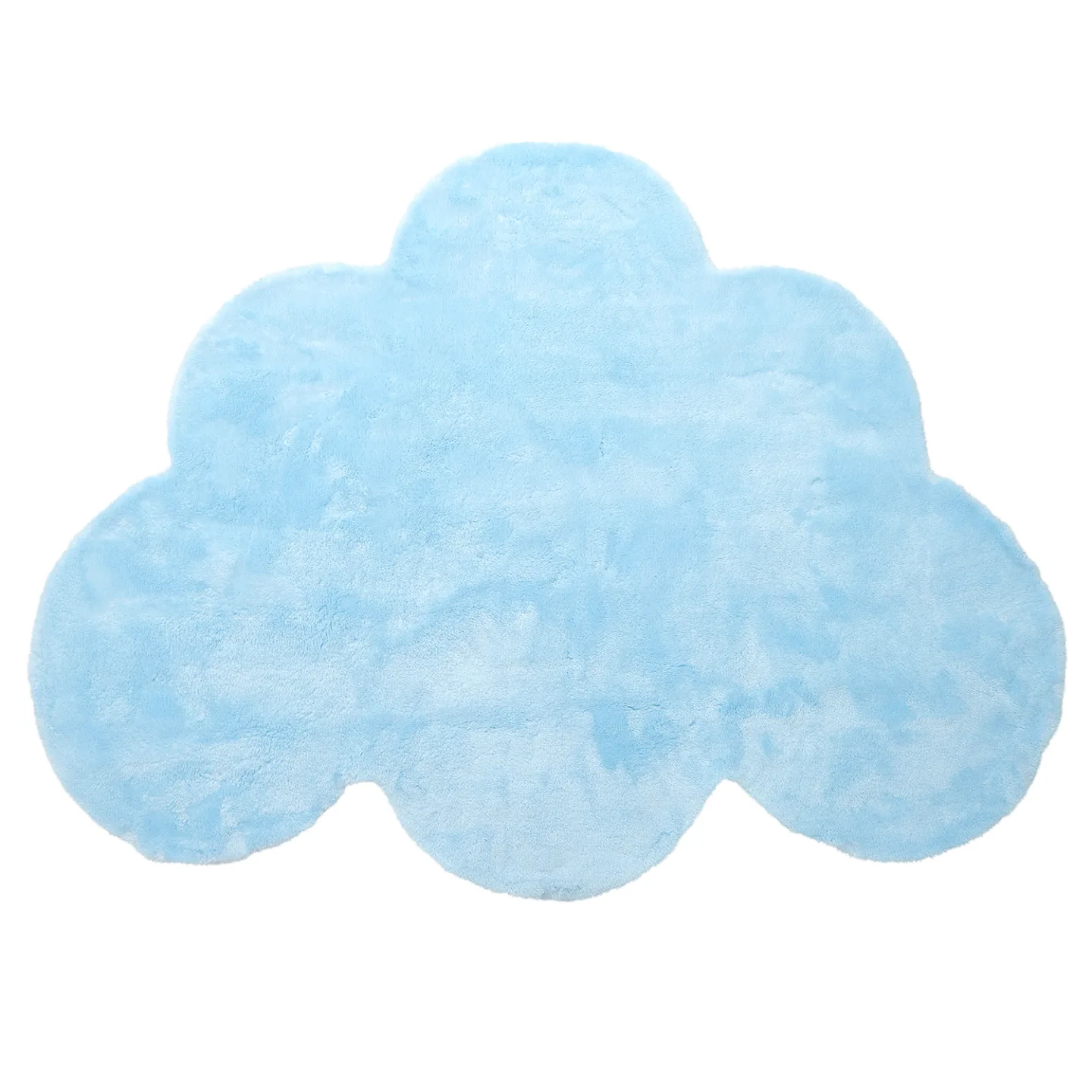 Barneteppe - Aranga Super Soft Cloud (lyseblått) (Størrelse: Ø 80 cm)