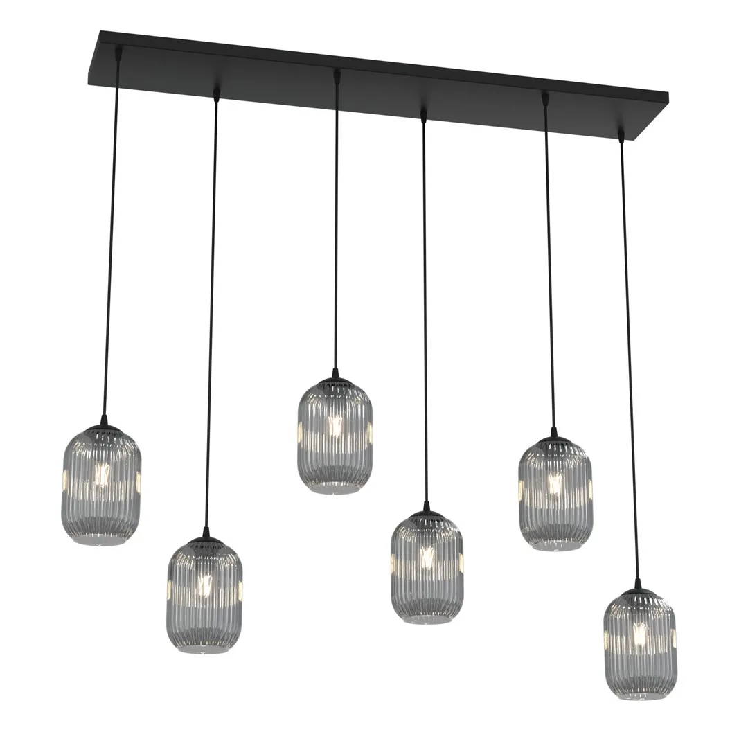Emibig Lighting - Verdi 115cm - Taklampa - Rökfärgad