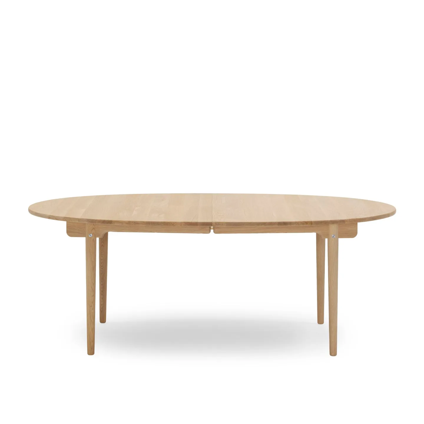 Carl Hansen - CH339, Oljad Ek, Med plats för 2 st iläggsskivor - Matbord - Hans J. Wegner - Träfärgad - Trä