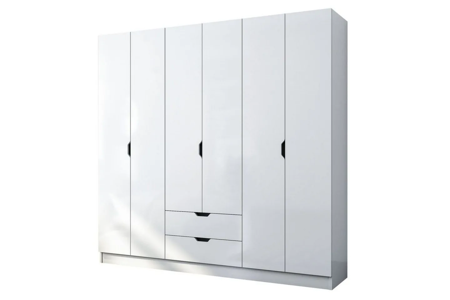 Omrin Garderob 180x180 cm - Matt Vit
