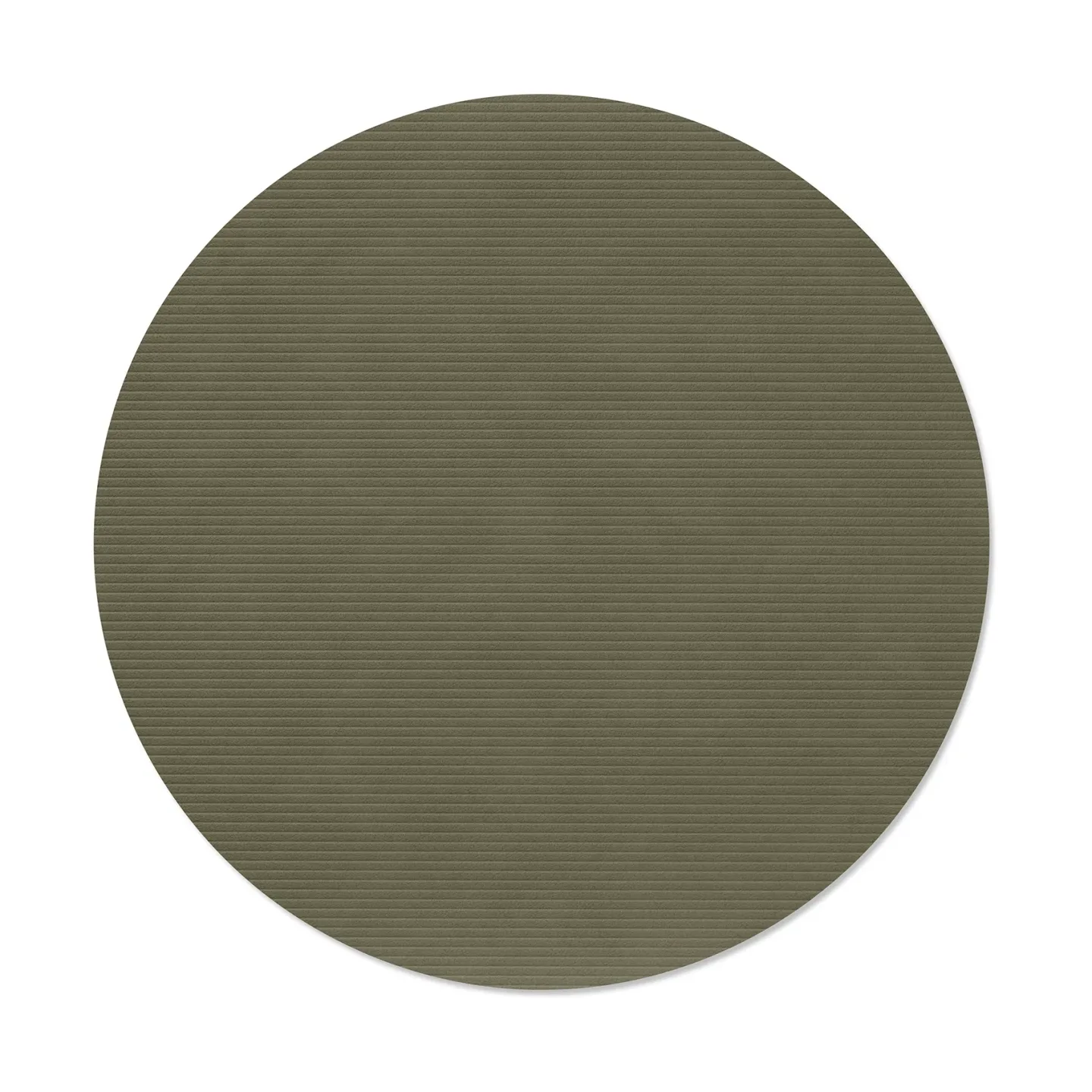LIND DNA Corduroy Tischset Army green, circle, L
