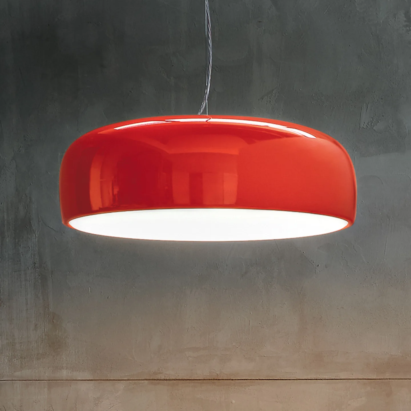 Smithfield S Pendel Red - Flos - Stue - Design - Metal - Med én lyskilde