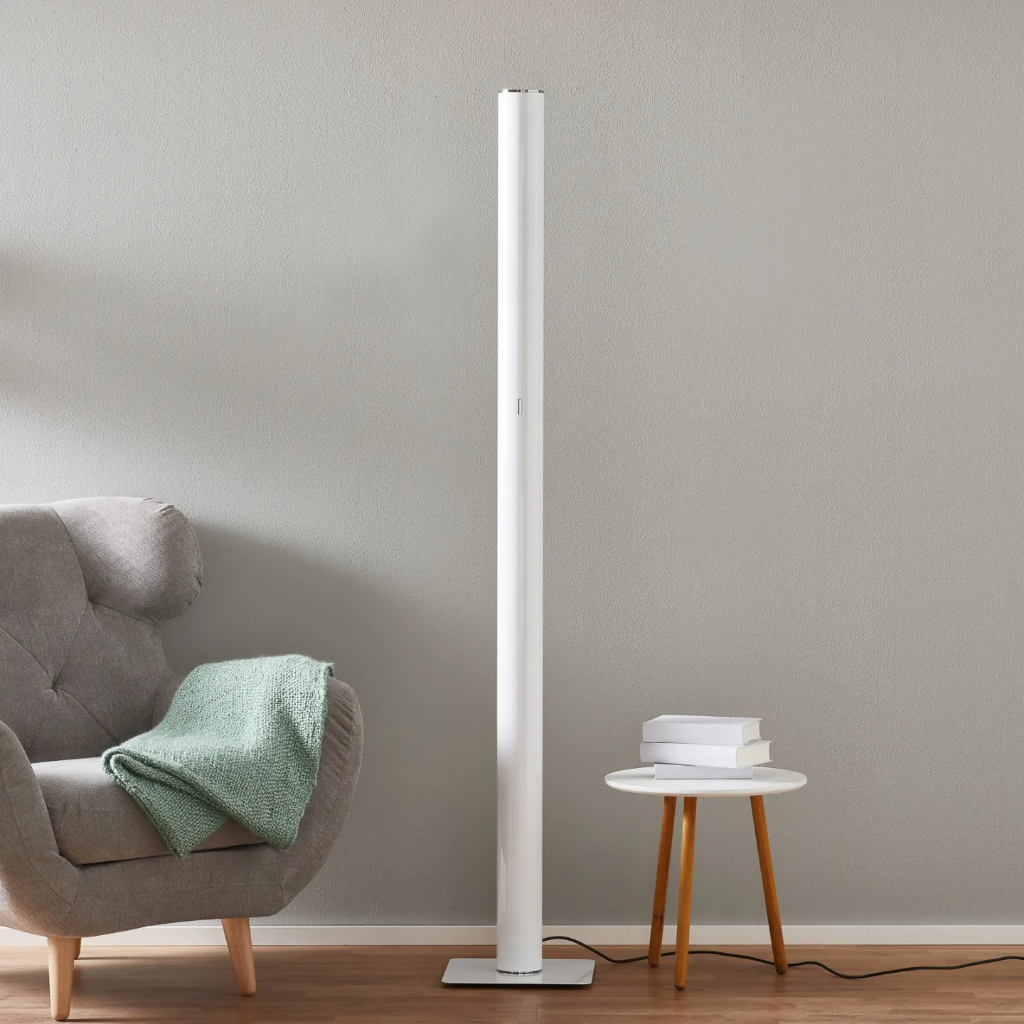 Ilio LED-golvlampa vit 2.700 K - Artemide - Vardagsrum - Design - Metall