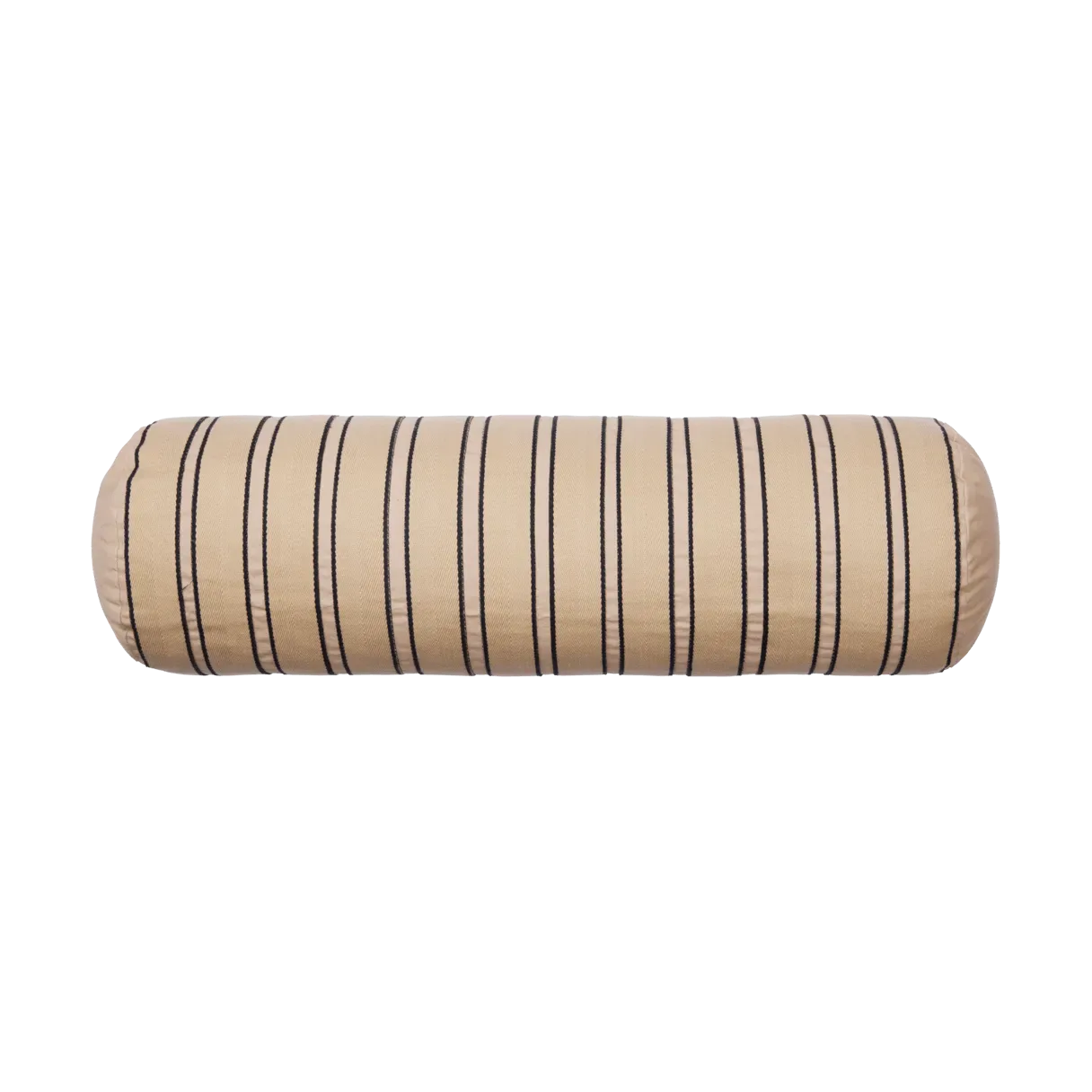 Ferm Living Twill bolster Zylinderkissen Cashmere-black