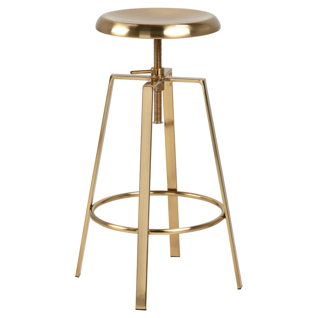 Goose Barhocker goldfarben.