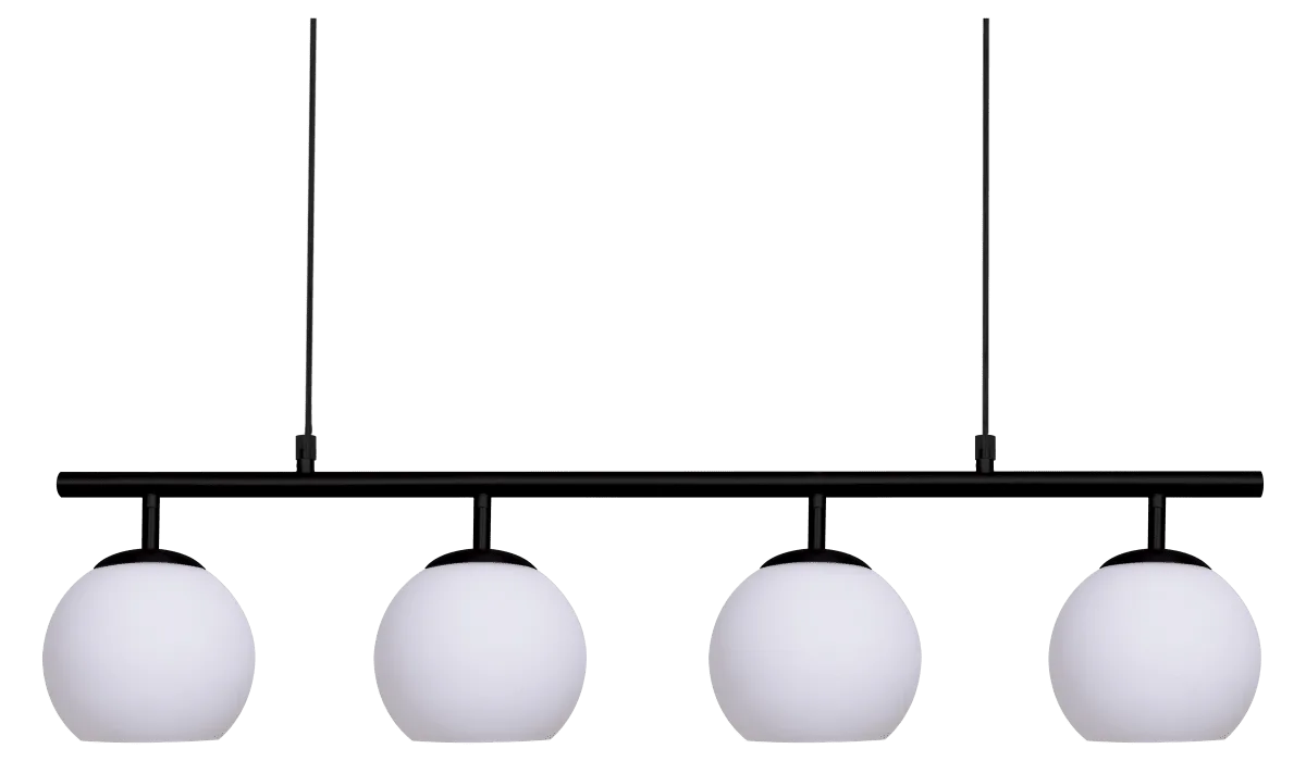 Nordic Lighting - Globi 4 78cm - Taklampa - Svart/Vit