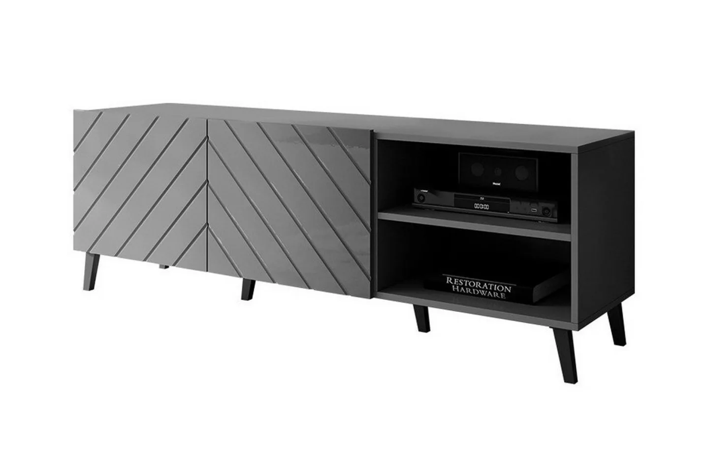 Strontian Tv-skåp 150 cm Scandinavian Choice Graphite -