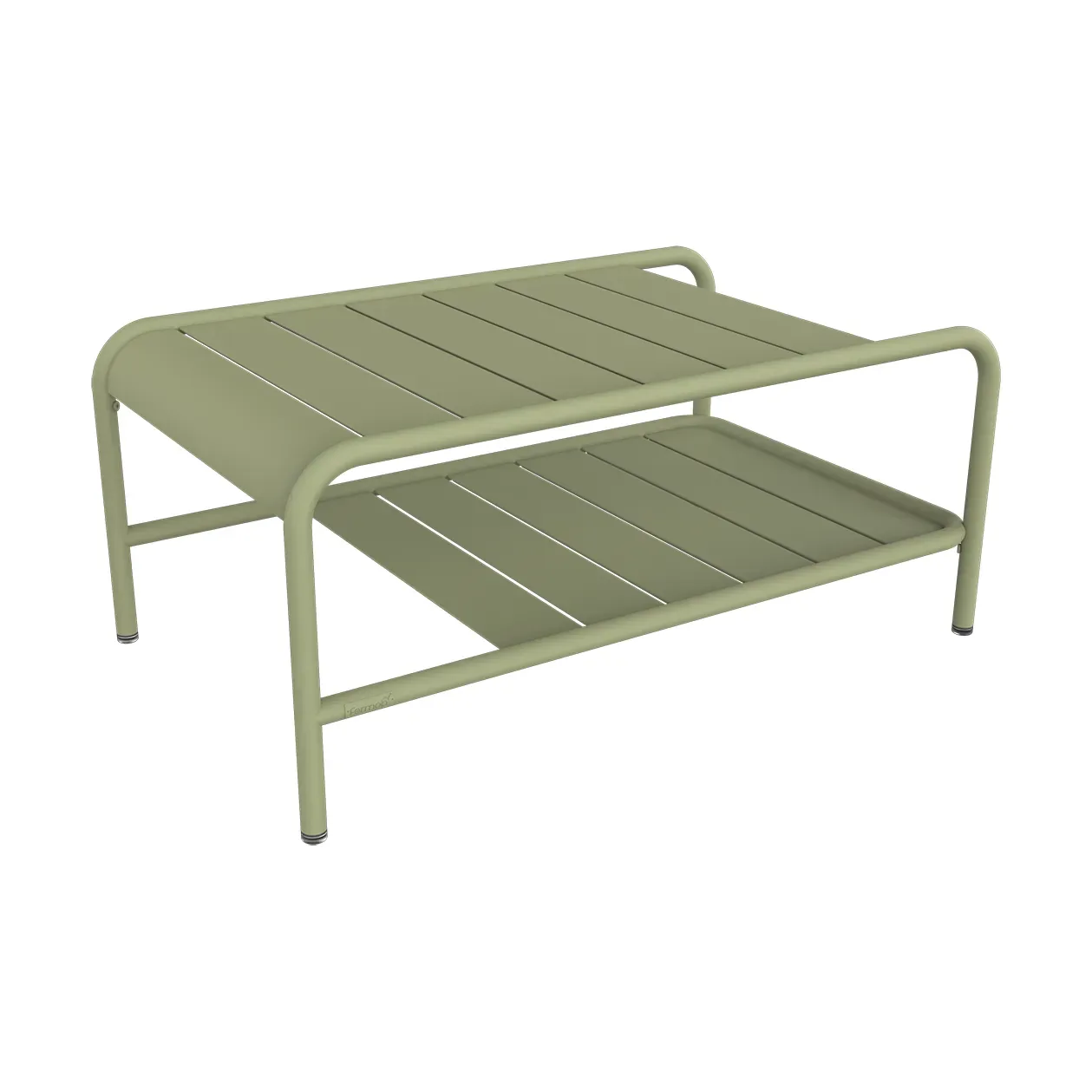 Fermob Luxembourg bord lågt 90x55 cm Willow green (grön)