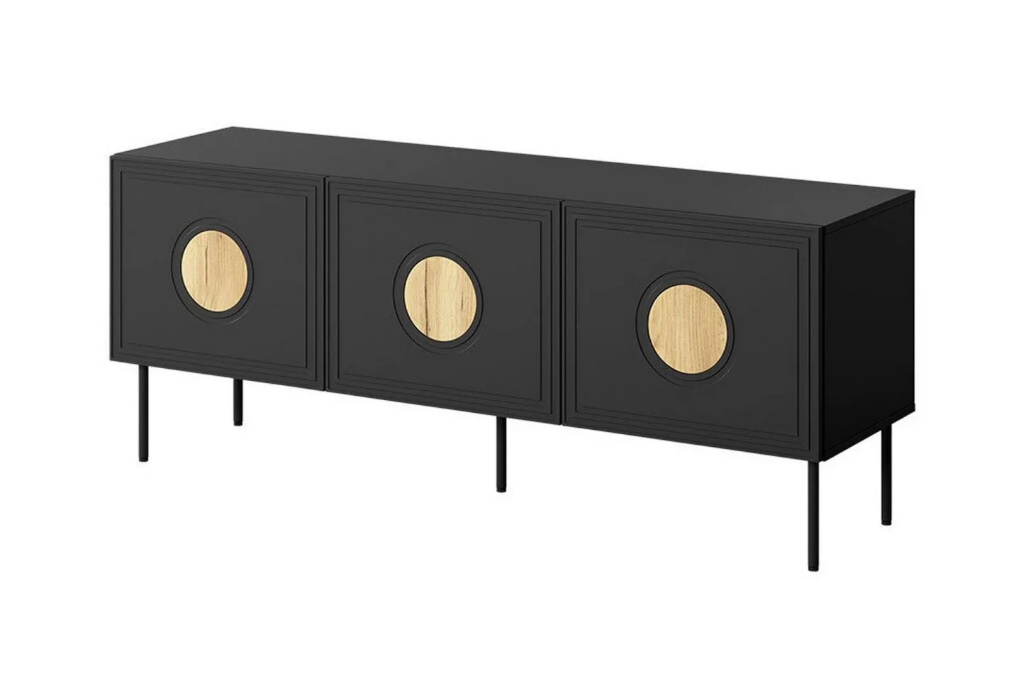 Juniskär Tv-skåp 151 cm - Svart