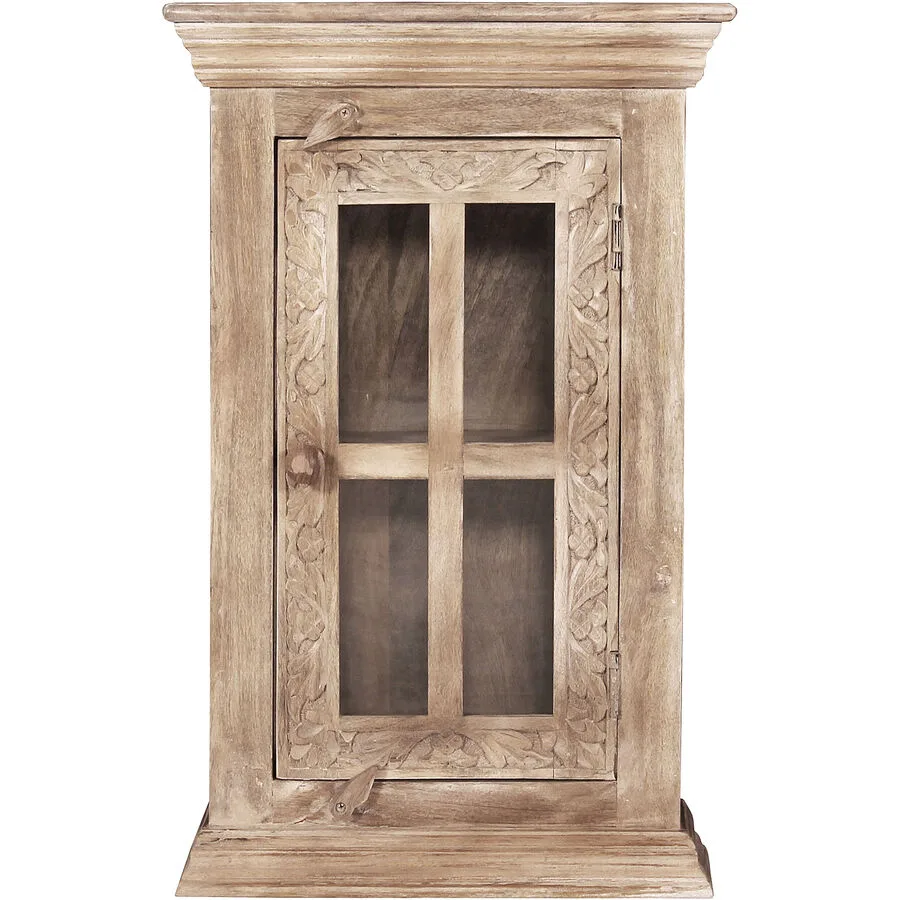 Hängeschrank Loreno natur Mangoholz B 44 T 20 cm