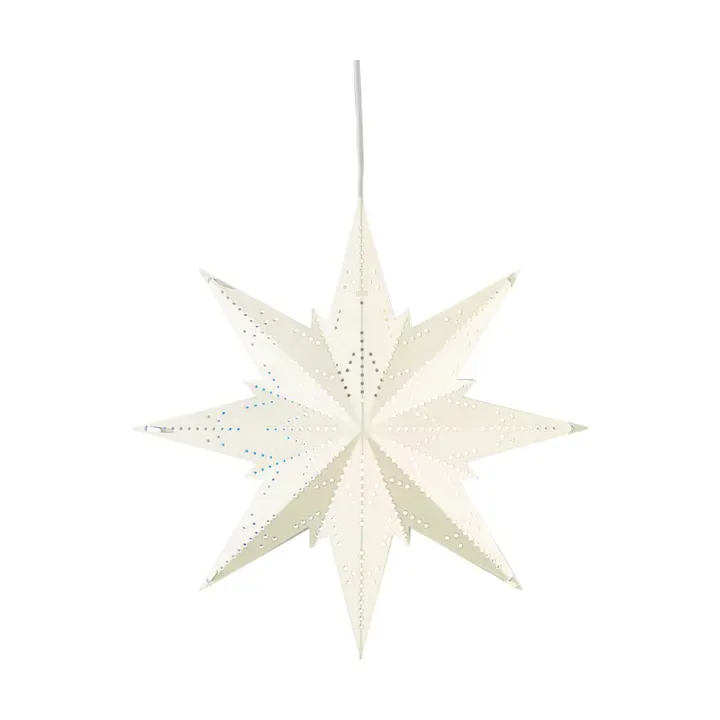 Star Trading Mini metallstjärna 25 cm Vit