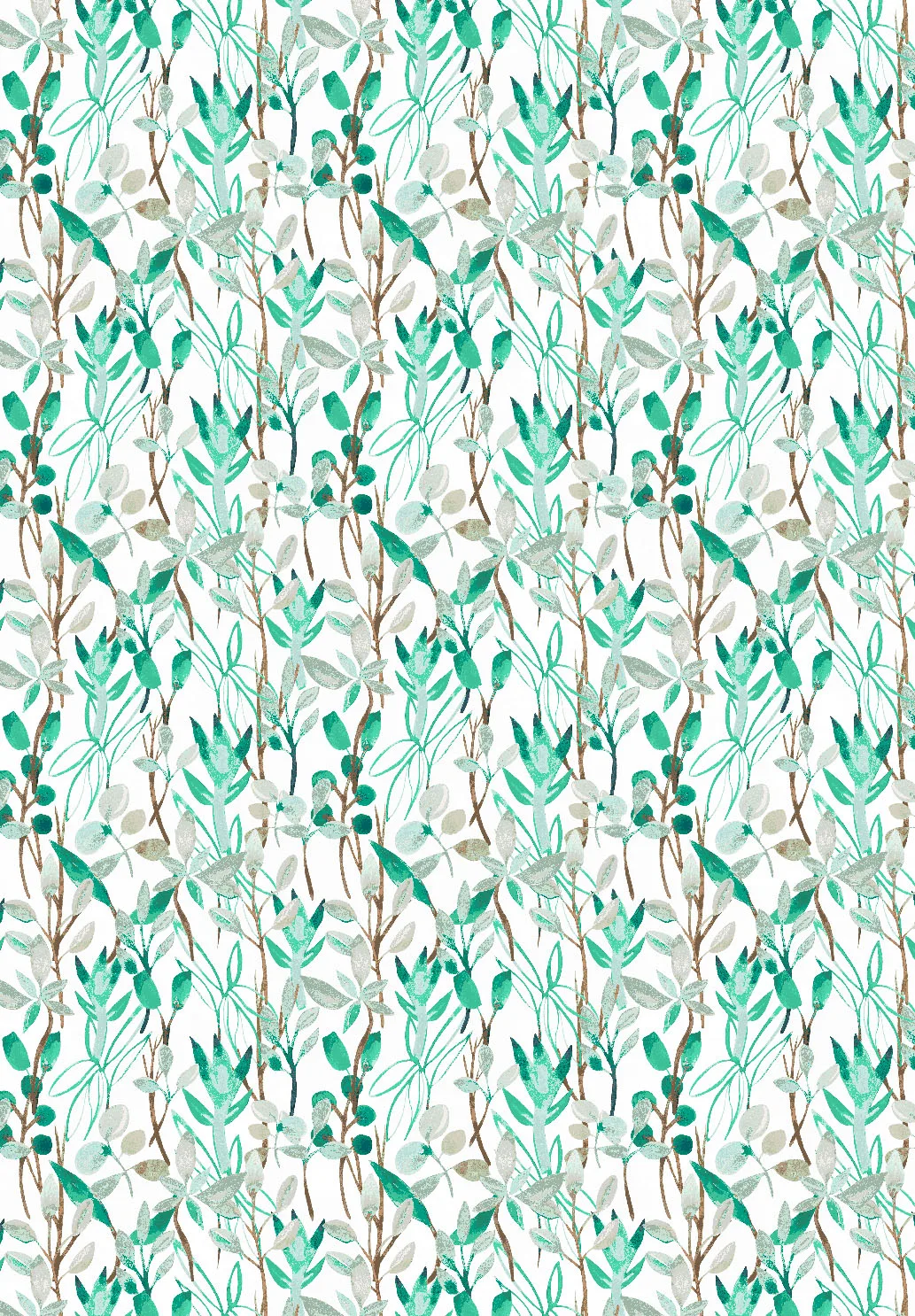 Wilton-teppe - Evelina (grønn/multi) (Størrelse: 160 x 230 cm)
