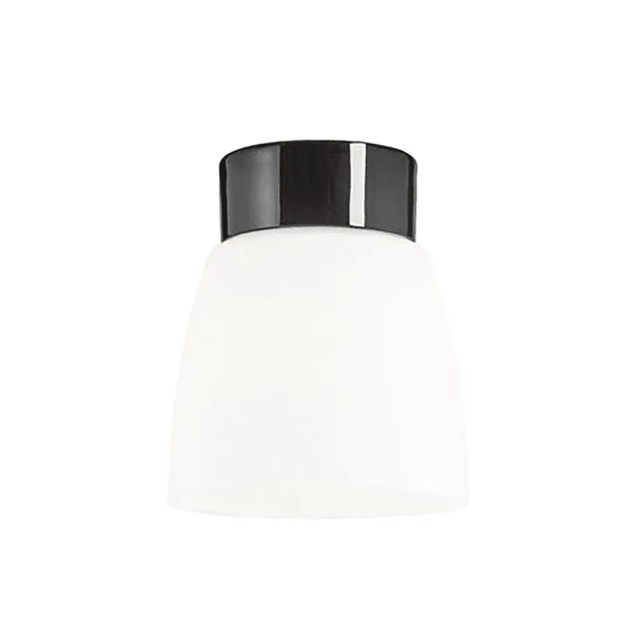 Ifö electric - Open Klara Ø15 - Badrumslampa - Svart