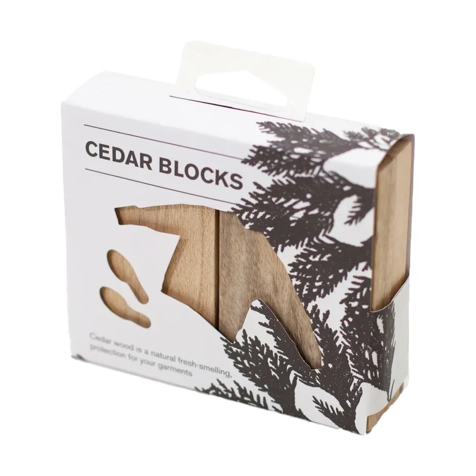 Bosign Bosign doftblock i vit cederträ 4-pack