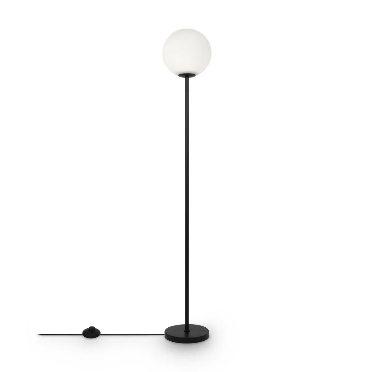 Maytoni - Ring - Golvlampa - Svart