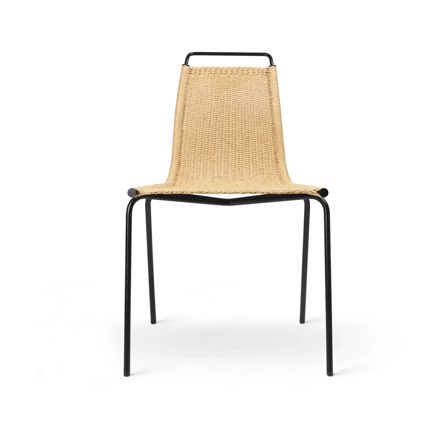 Carl Hansen & Søn PK1 stol Natur-svart
