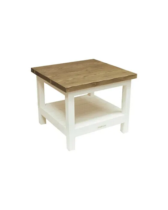 Justin Side Table Beige Top