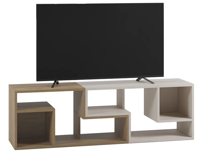 MARCKERIC TV-Möbel GLINA 145cm eiche