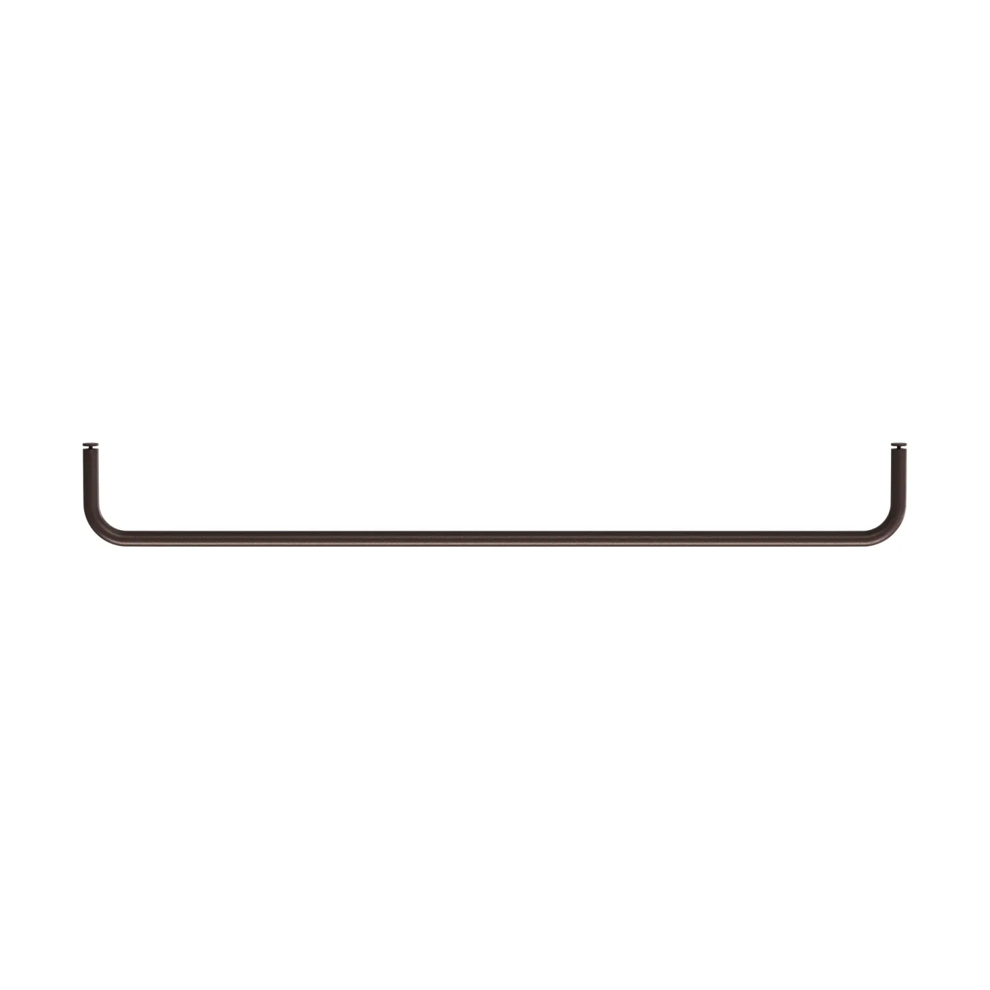 String String Stange Dunkelbraun, 78 cm