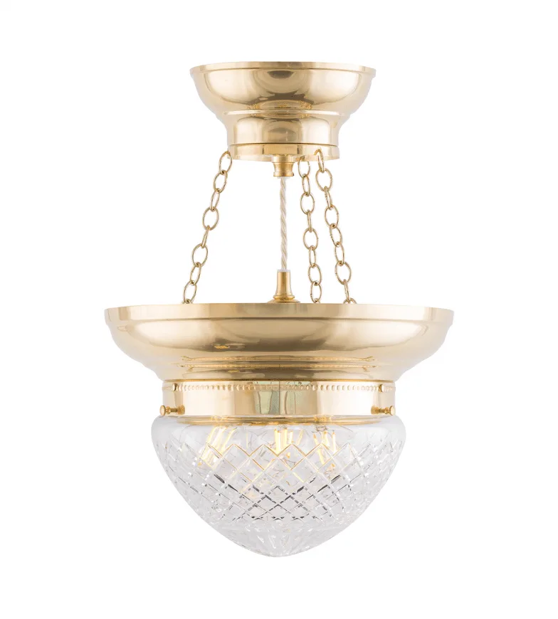 Karlskrona lampfabrik - Fröding ampel 200 - Karlskrona lampfabrik - Mässing