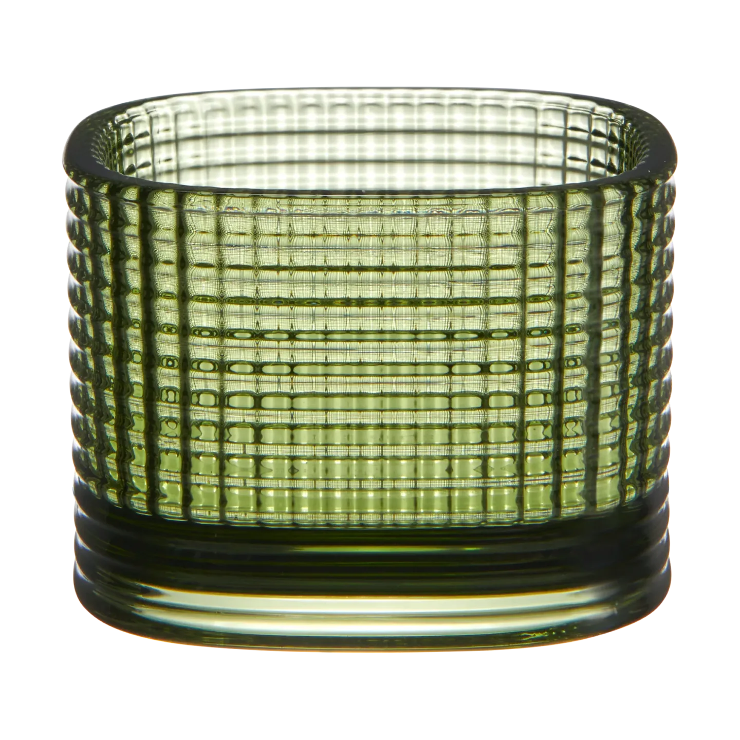 Orrefors Magica Lichtlaterne Super Circle 5 cm Grün