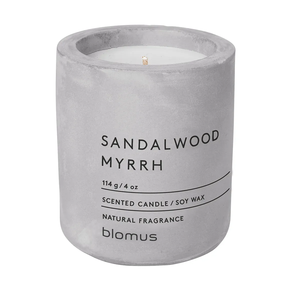blomus Fraga Duftkerze 24 Stunden Micro chip-Sandalwood & Myrrh