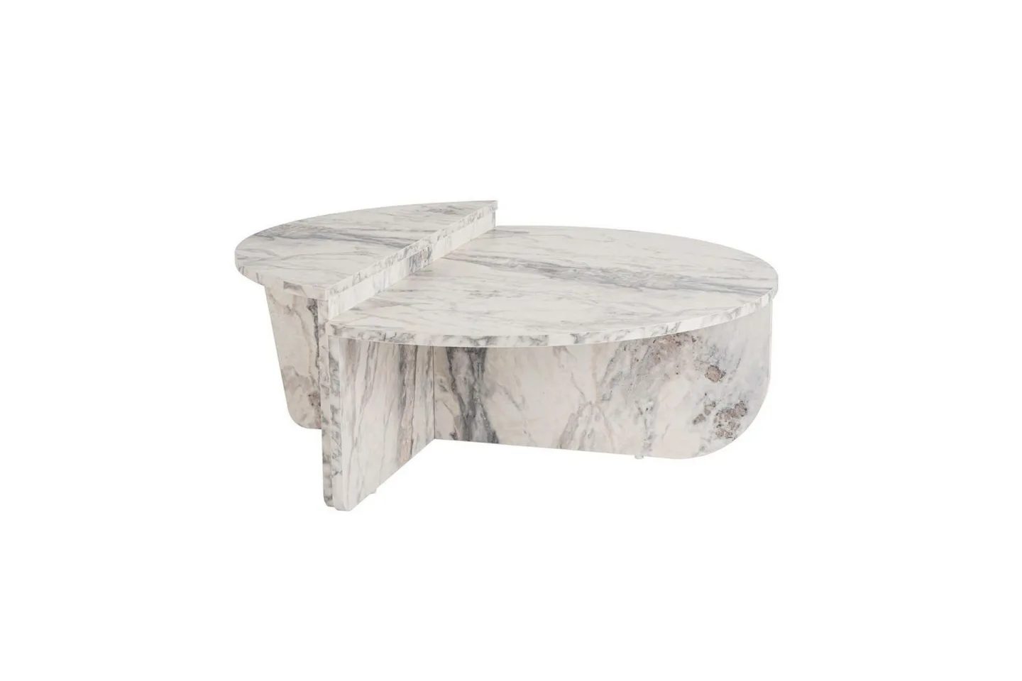 Soffbord Mukund Freesia Marble - Freesia Marble