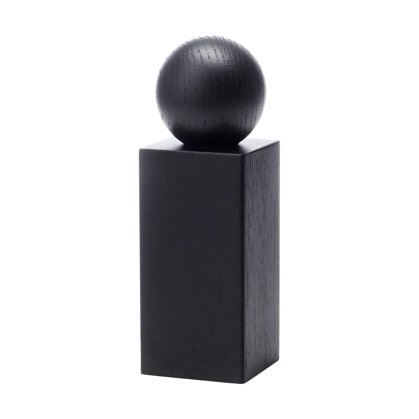 Applicata Twist Gewürzmühle Schwarz gebeizte Eiche