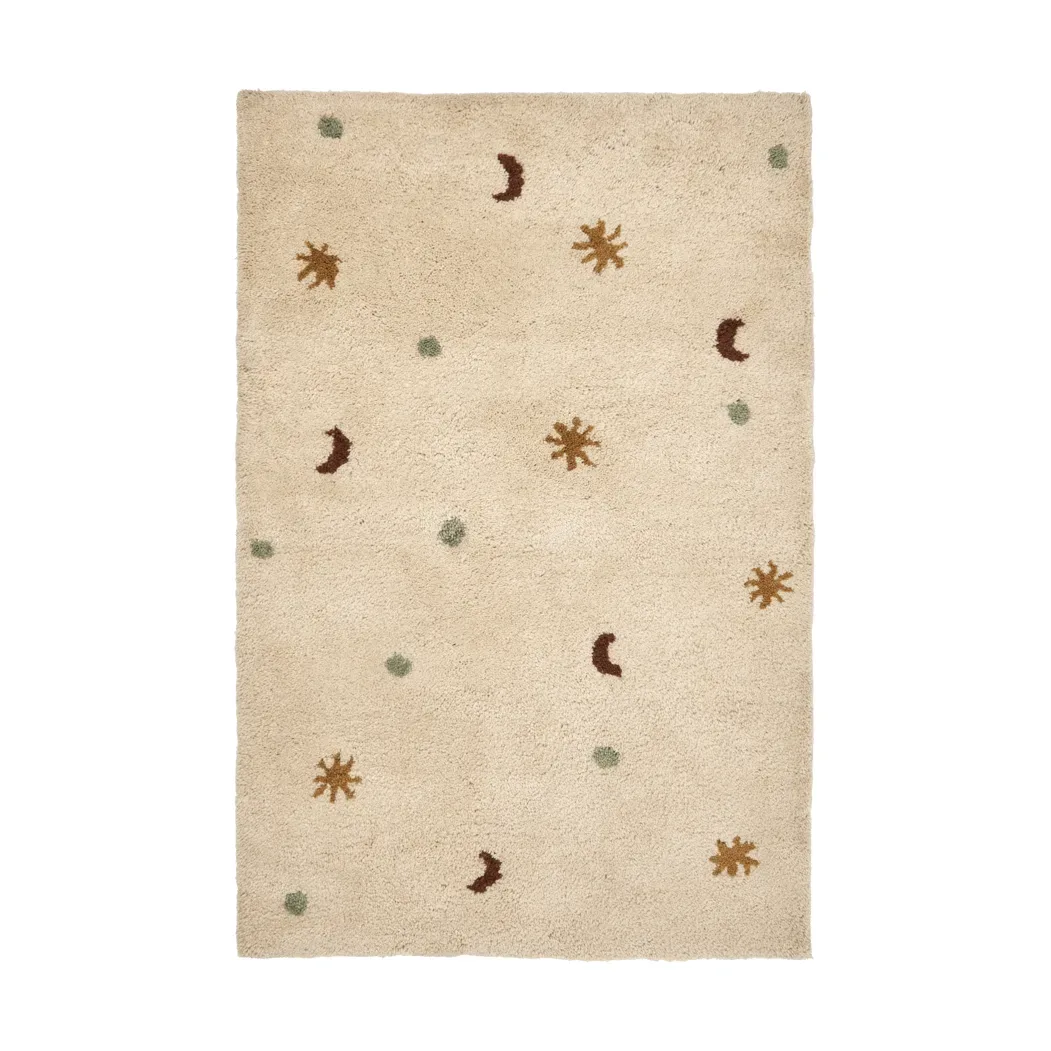 Ferm Living Sky matta Parchment, 80x120 cm