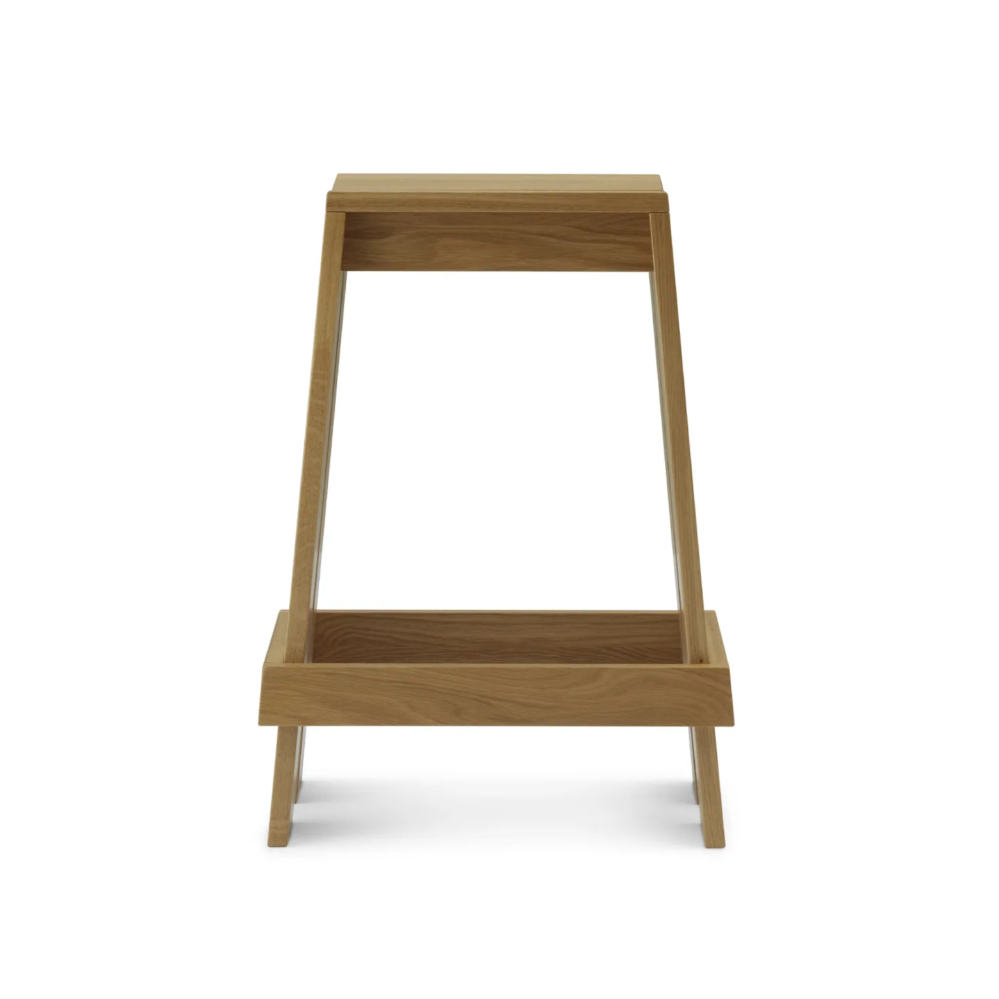 Normann Copenhagen - Let Barstool 65 cm Oak - Barstolar - Aspekt Office - Träfärgad - Trä
