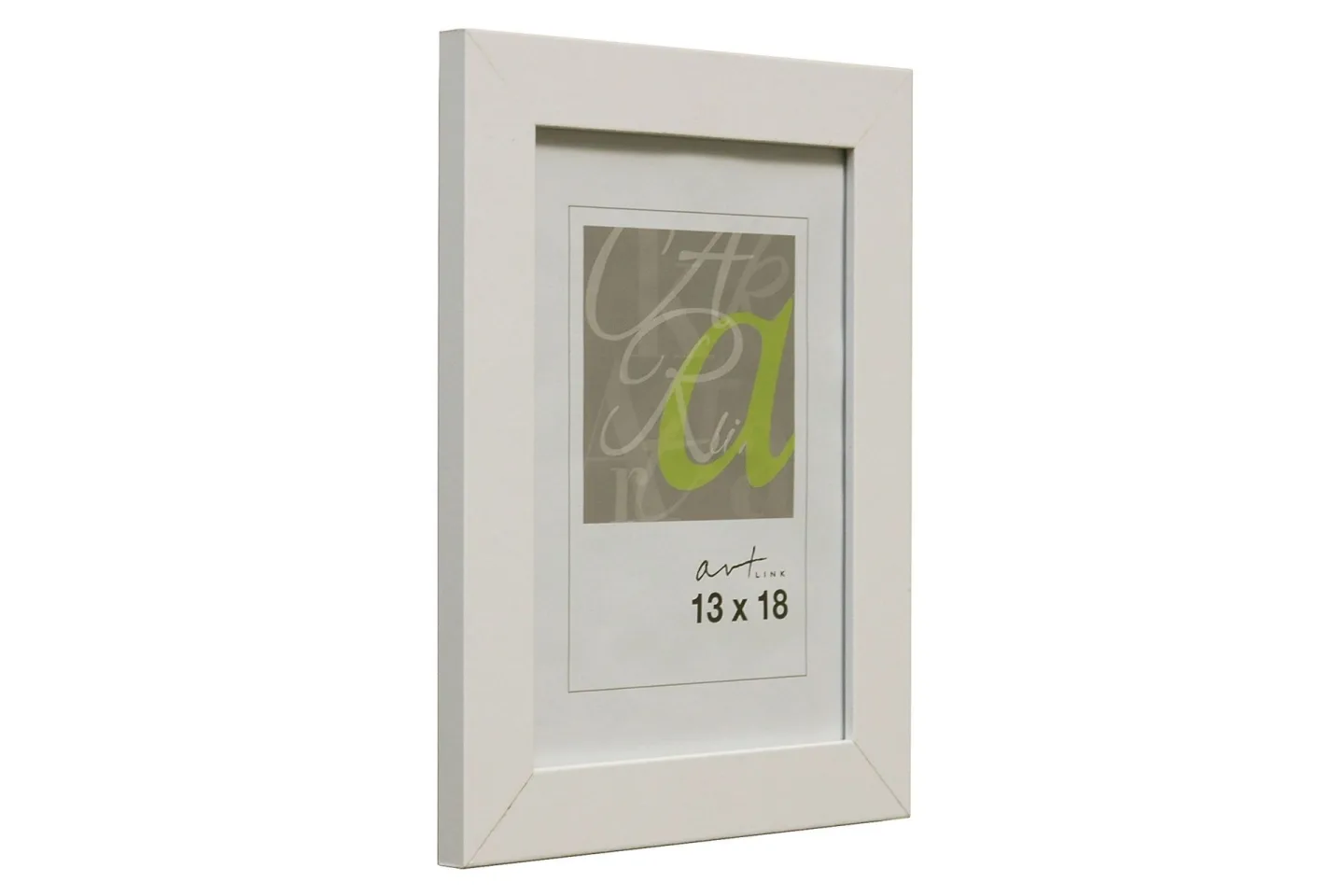 Trendline Tavelram MDF 13x18 cm - Vit