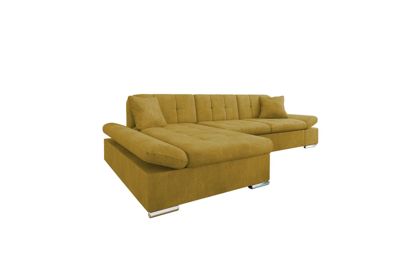 Djerra Bäddsoffa med Divan 3-sits - Gul