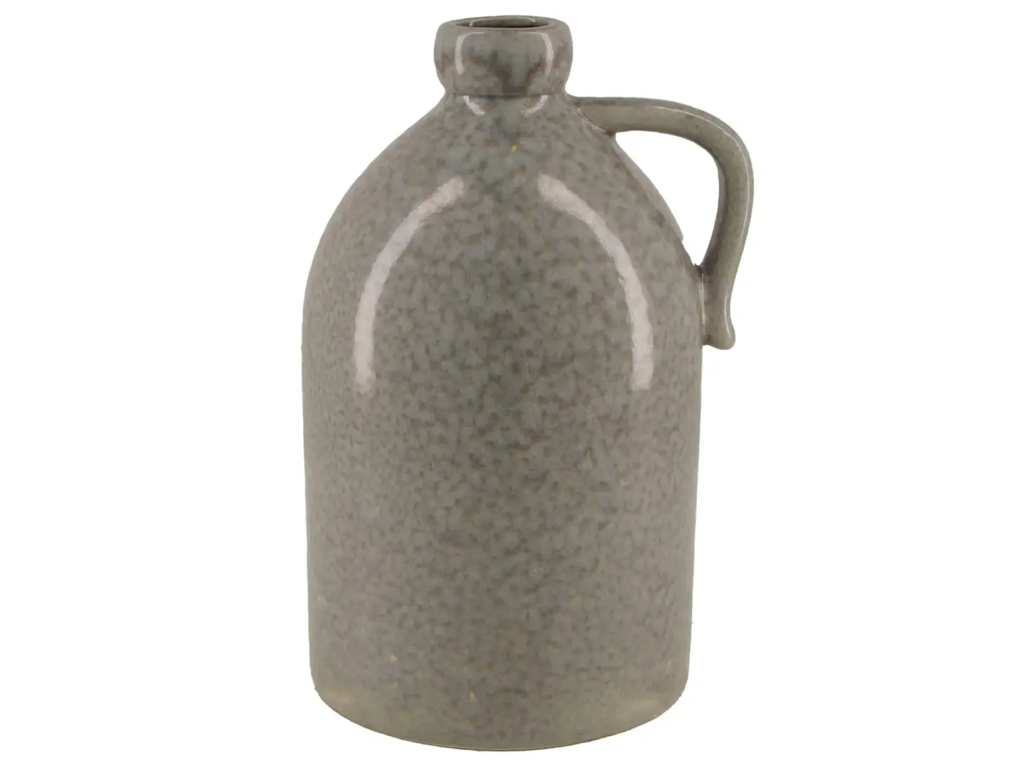 Decofinder Flasche Keramik Hellblau D: 19 cm | Schubiger Möbel