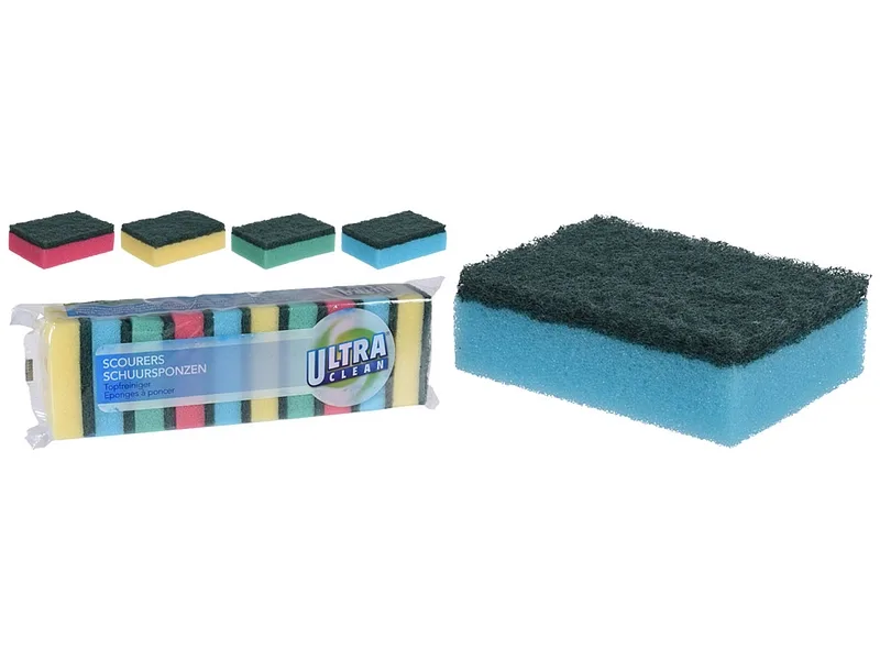 Schwamm-Set ULTRA Polyurethan mehrfarbig