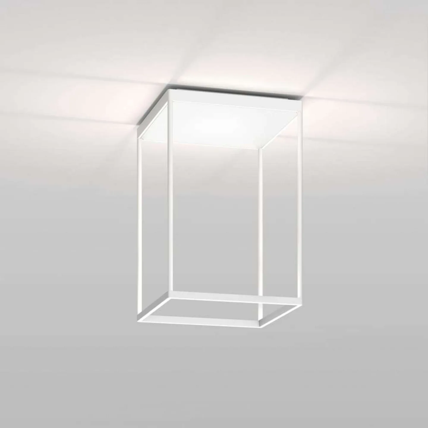 Reflex 2 LED-Deckenleuchte, 45 cm, weiß - Serien Lighting - Wohnzimmer - Aluminium