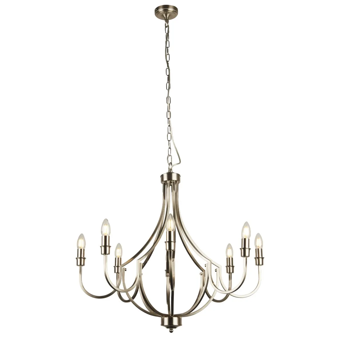 Searchlight - Lodge Ø75 - Taklampa - Silver
