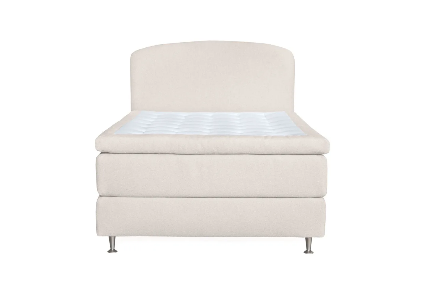 Oslo Lyx Sängpaket 140 curved loop 2 - Ljusbeige