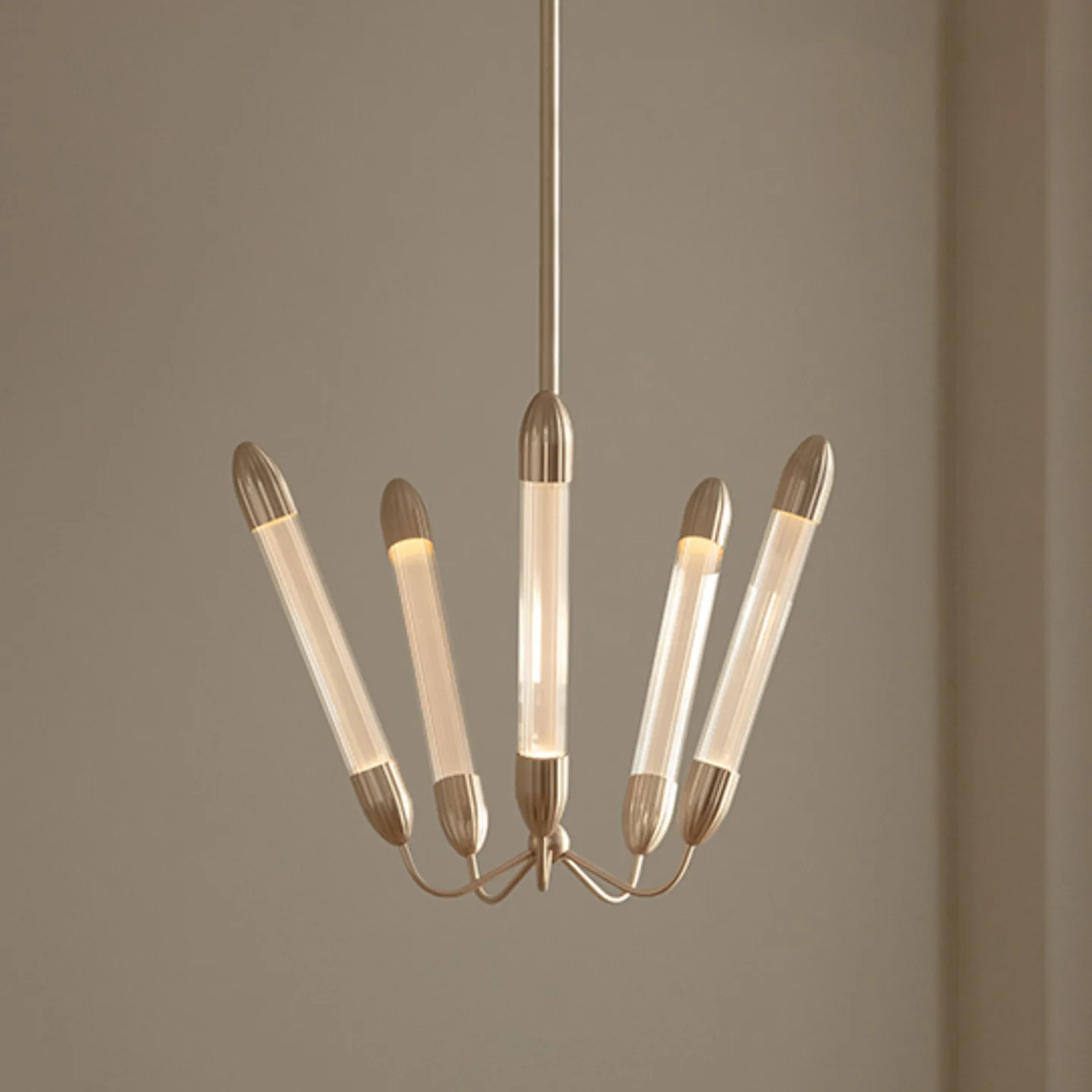 Lemon Squeeze Deckenleuchte Short Plated Brass - UMAGE - Esszimmer - Design - Metall - Mehrflammig