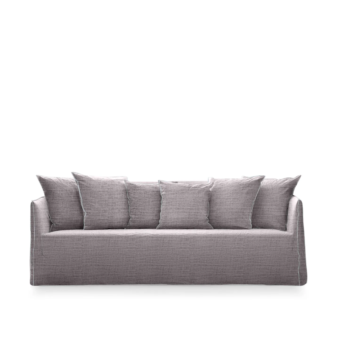 Gervasoni - Ghost 12 - Natural Lino Bianco - Seam 1000 - Soffor - Paola Navone - Vit