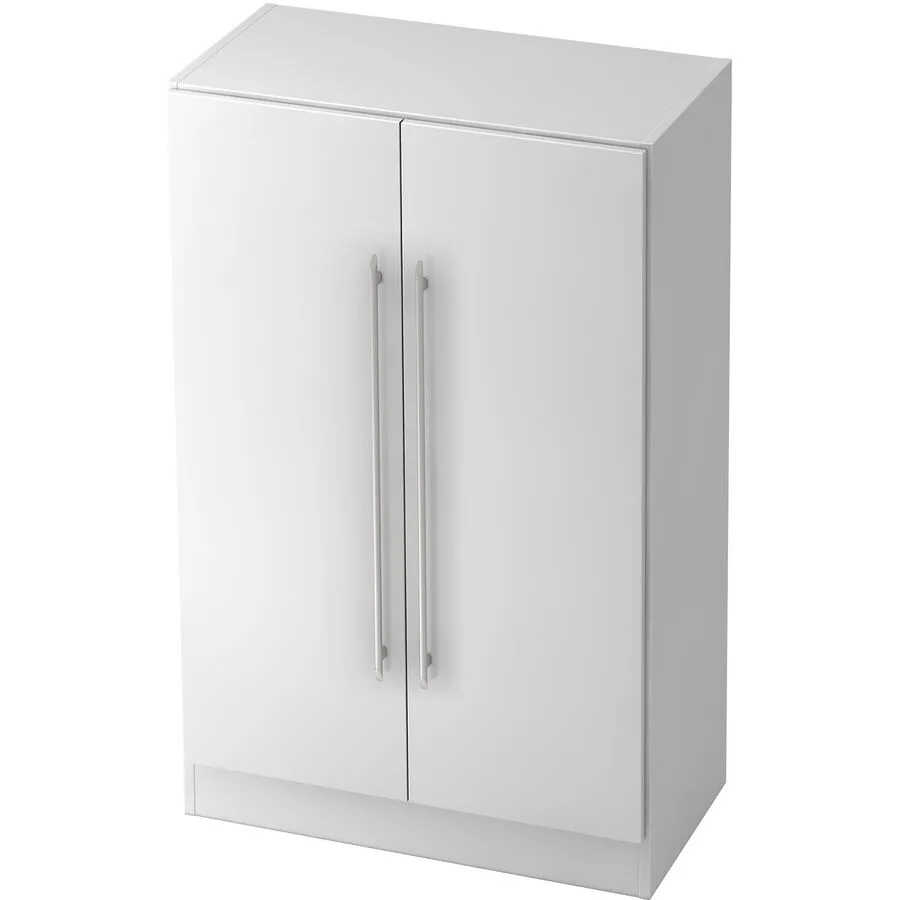 Aktenschrank Office Weiss Holzwerkstoff B 80 H 127 cm