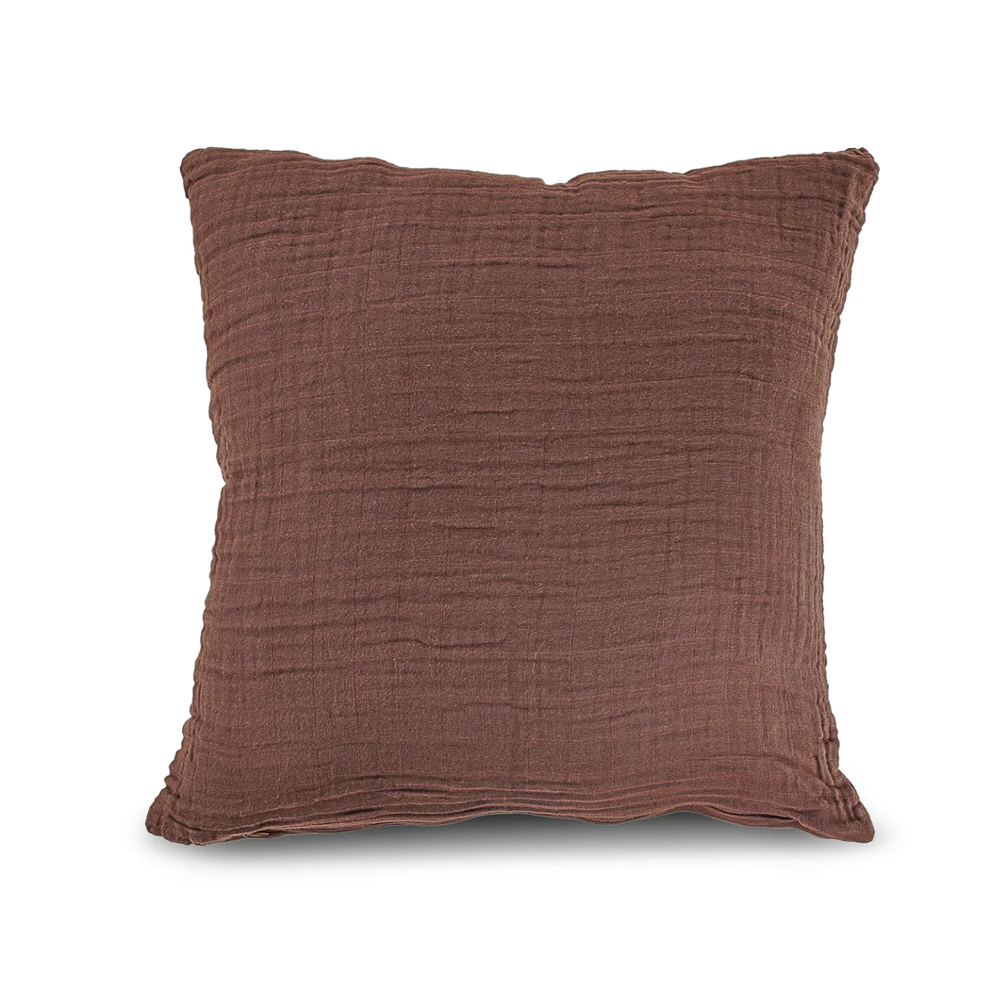 Putetrekk - Vanja (mørk brun) (Størrelse: 50 x 50 cm)