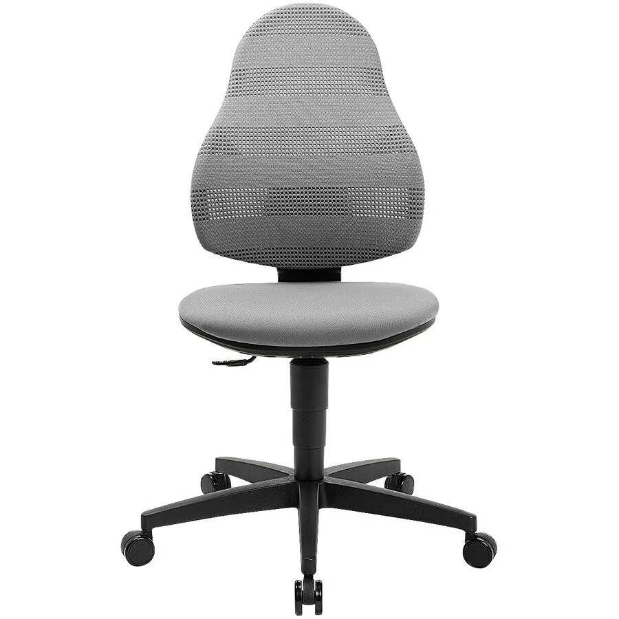 Topstar Bürostuhl Arlo hellgrau Polyester H 84 cm
