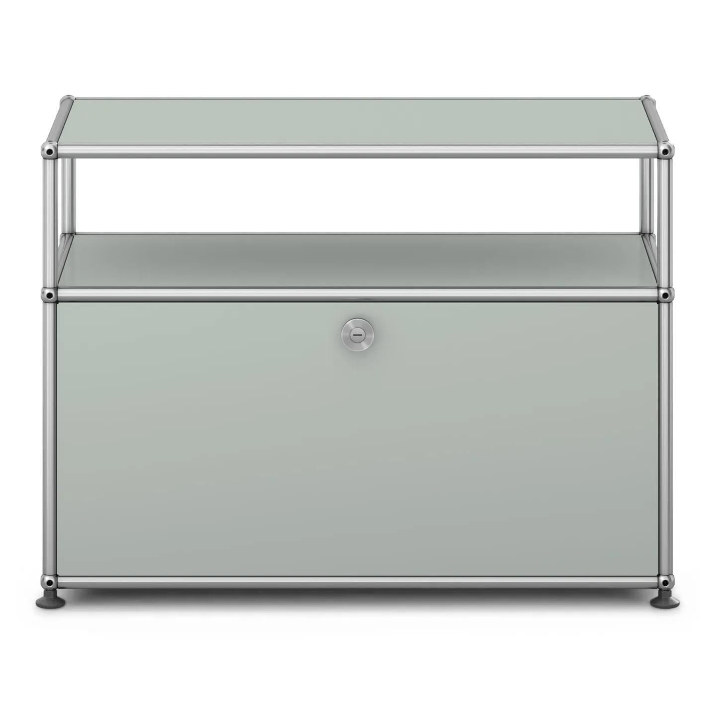 USM - USM Haller Occasional Furniture O1 Light Gray - Sidobord - Fritz Haller & Paul Schärer - Grå
