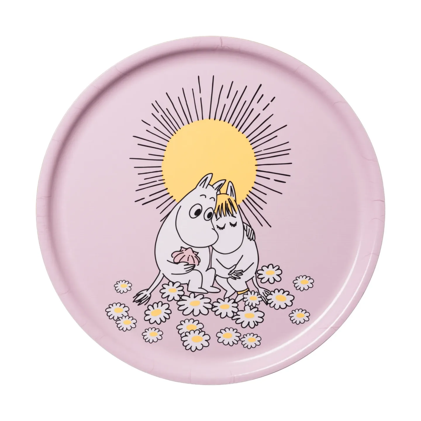 Moomin Arabia Verliebte Mumin Tablett Ø35 cm