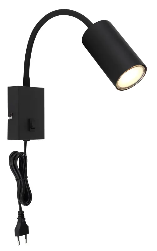 Globo Lighting - Robby - Sänglampa - Svart